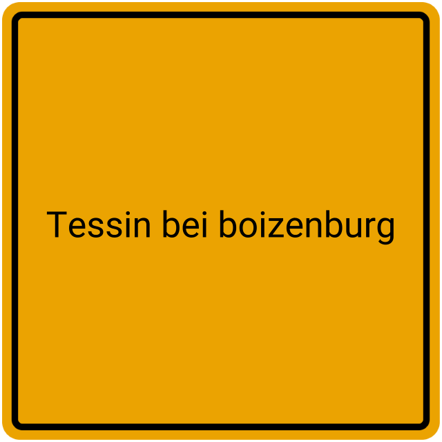 Meldebestätigung Tessin bei Boizenburg